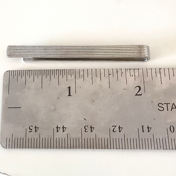 J Crew Tie Clip Sterling Silver - Picture 4 of 6